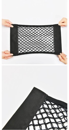 Taška na organizér do kufra auta s pevným vreckom na suchý zips 60x25cm
