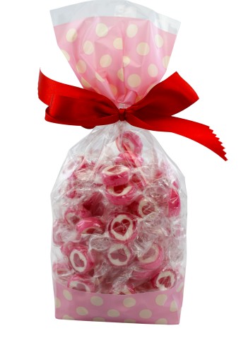 Karamelky so srdiečkami Serce Liwocz 300g Valentín pre zamilovaných