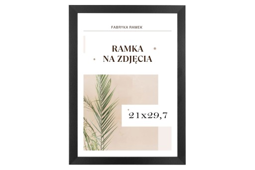 A4 čierny rámik 21x30 fotorámčeky diplom
