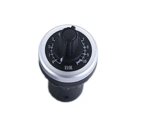 OTOČNÝ POTENCIOMETER NASTAVITEĽNÝ ODPOR 10kOhm 22mm IP65 R10K PRE INVERTOR
