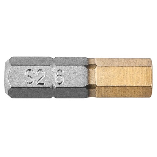 GRAFITOVÉ SKRUTKOVACIE HROTY HEX6,0x25MM 57H970