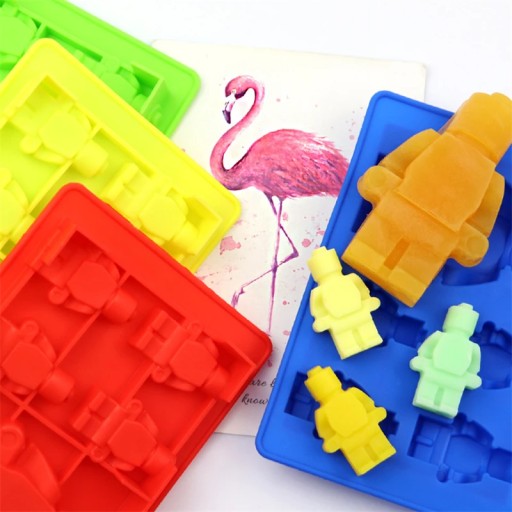 SILIKÓNOVÁ FORMA LEGO SVIEČKA FORMA ĽADOVÁ ŽELÉ
