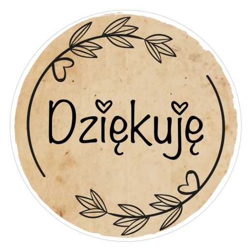 ĎAKUJEM nálepky ručná práca dovolenka balíky poštovné ďakujem 48 kusov