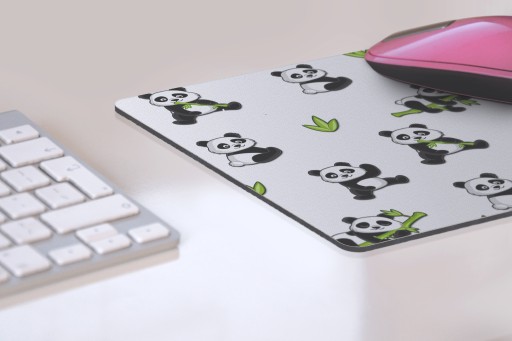 PANDA podložka pod myš s medvedíkom