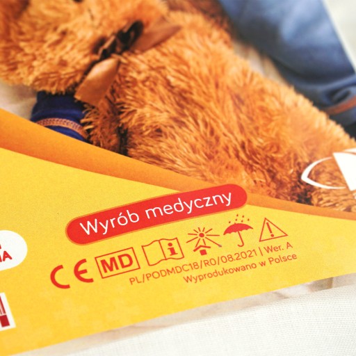 VANKÚŠ PLOCHÝ PRE DETI MEDICAL 40x40 AMW 95*C