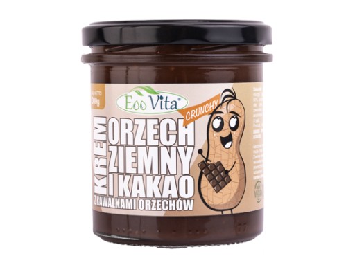 Arašidový krém a kakaové chrumky BEZ CUKRU! VEGETÁRIAN