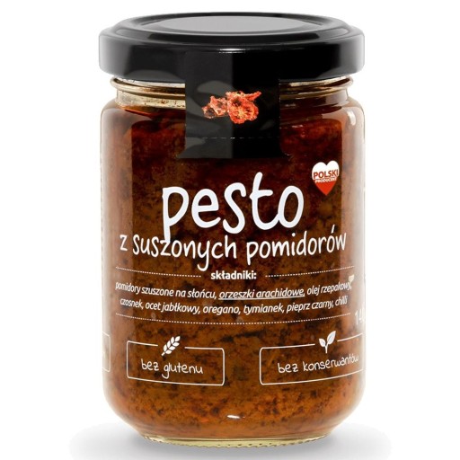 Pesto zo sušených paradajok 140g Hotz