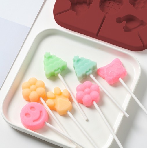 Silikónová forma LOllipops vianočný stromček