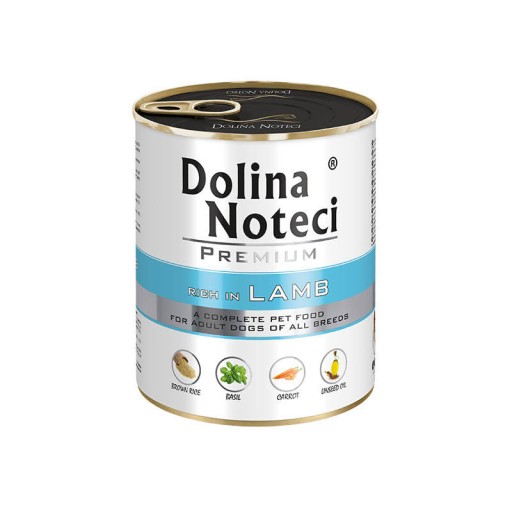 Dolina Noteci Prémiové mokré krmivo LAMB 800g