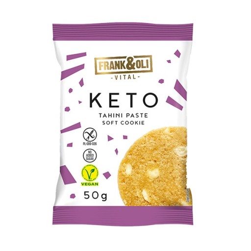 Jemná sušienka Keto tahini pasta 50g FRANK&OLI