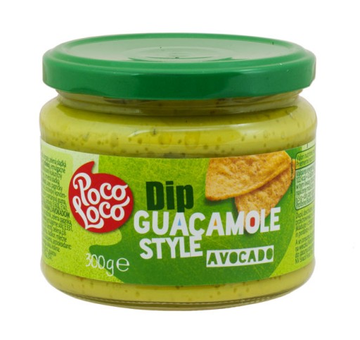 Guacamole dip, avokádová salsa 300g Poco Loco