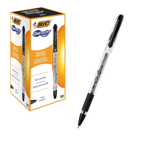 BIC Gelocity Stick pero čierne