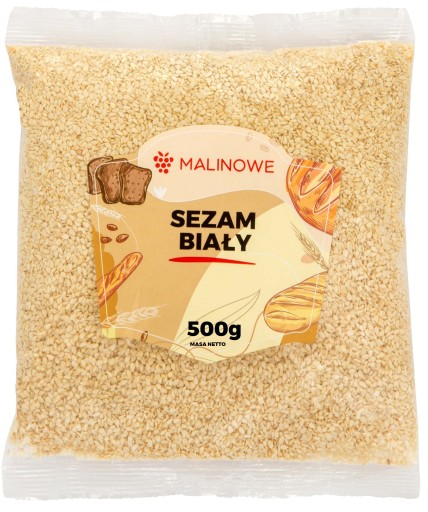 VYLÚPANÉ BIELE SEZAMOVÉ SEMIENKA 500g VYNIKAJÚCE SEZAMOVÉ SEMIENKY VYSOKÁ KVALITA