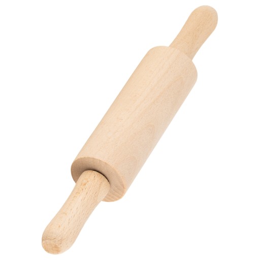 POHYBLIVÝ DREVENÝ VALEC NA CESTO 22CM MINI