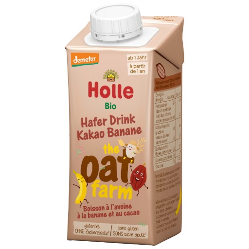 OVSNÝ NÁPOJ pre deti KAKAOVÝ BANÁN BIO DEMETER 200 ml, Holle
