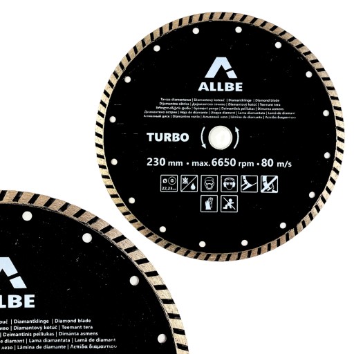 DIAMANTOVÝ DISK 230MM 22,2MM ŽELEZOBETON