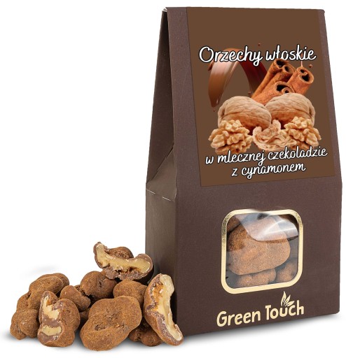 Vlašské orechy v mliečnej čokoláde so škoricou 100 g škoricových orechov