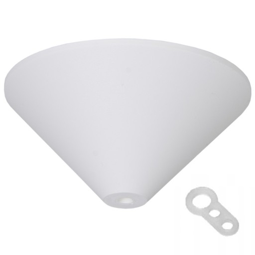 BIELY podhľad, stropný kryt, KUŽEL LAMPY - ideálne pre váš domov