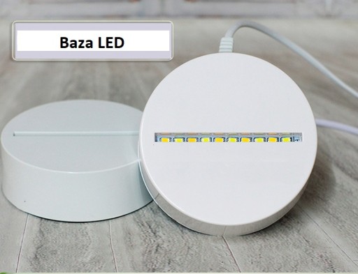 Vložka pre 3D lampu, Obrázok pre lampu bez lampy