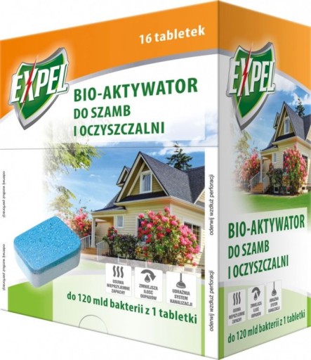 Bio-aktivátor pre septiky, tableta 1 ks