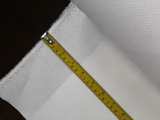 AIDA CT16 plátno, BIELA farba, 64o/10 cm, šírka 75 cm
