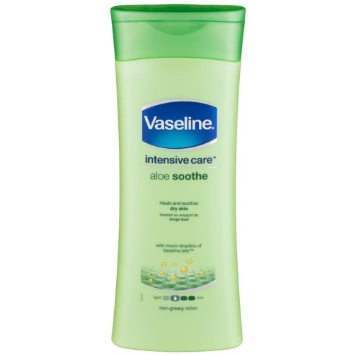 VASELINE INTENSIVE CARE ALOE SOOTHE Telové mlieko 400 ml