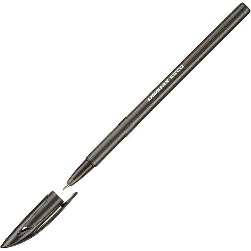EECO BALLPOINT PEN BLACK OIL INK 0,7MM - UNIMAX