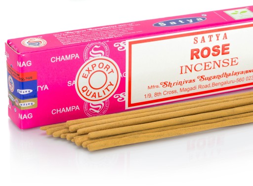 NAG CHAMPA SATYA POLLEN vonné tyčinky 15g Ruža