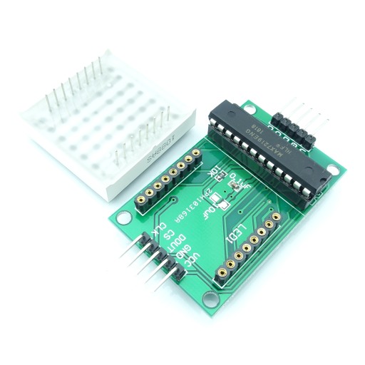 8x8 LED displejová matica + ovládač MAX7219