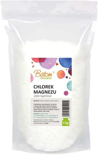 Vločky do kúpeľa (CHLORID HORČÍK) 1 kg Batom