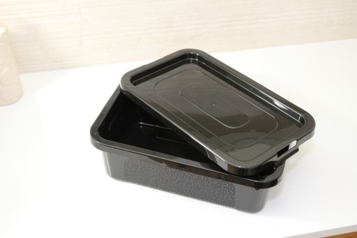 4,5l multibox čierna plastová nádoba