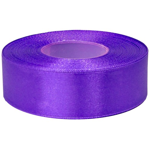 Stuha atlasová 25mm 27mb AMETYST