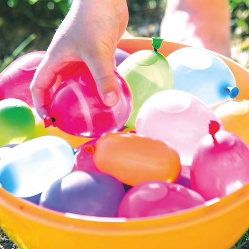 MINI VODNÉ BALÓNY VODNÉ BOMBY FAREBNÉ HRAČKY HÁDACIE BALÓNY 500 x