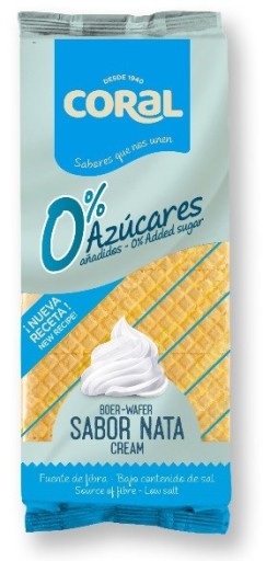 Vafle so smotanovým krémom bez pridaného cukru 150 g