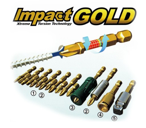Bity Makita GOLD hrot T30 x 30mm B-42282 2 ks