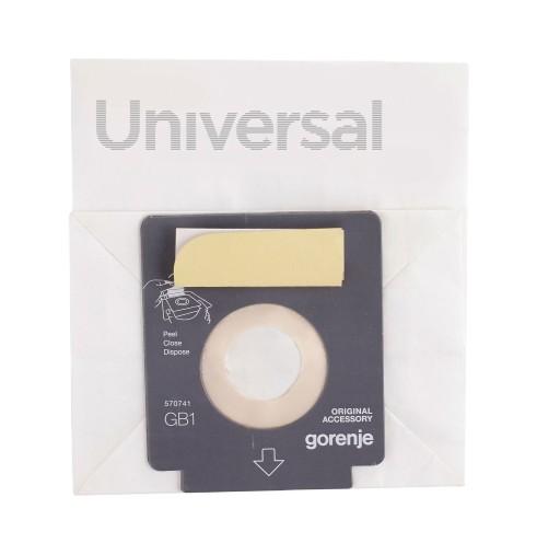 Originálne vrecká do vysávača Gorenje GB1PBU, papierové x 5 + filter