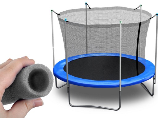 Obal na rúrky, stĺpiky trampolín, pena, laná 2