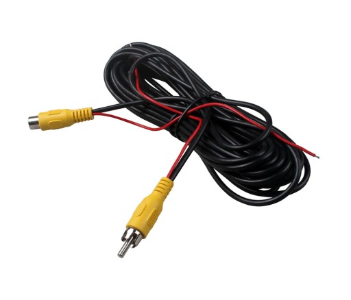 KÁBEL PRE CÚVACÍ KAMERY KÁBEL 10m CINCH RCA M-D