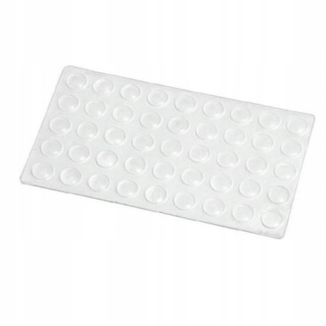 Silikónový nárazník tlmič 10x1,5mm 50 ks