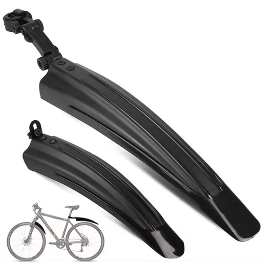 SET BLATNÍKOV PREDNÝ ZADNÝ MTB BICYKEL 24-29 palcový ČIERNA