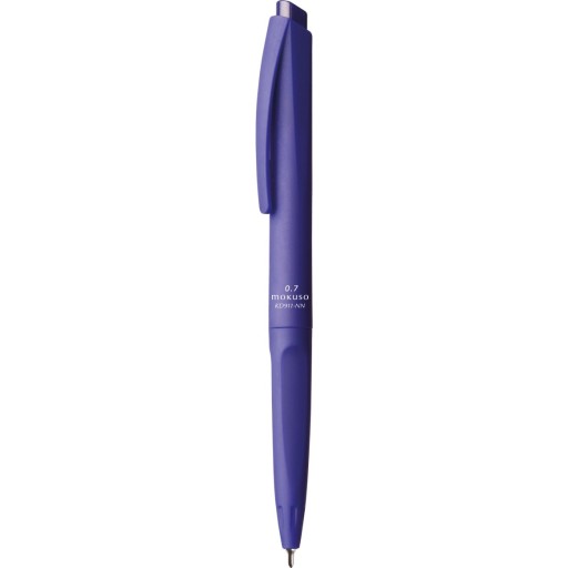 Klasické MODRÉ automatické guľôčkové pero 0,7 mm MOKUSO TETIS
