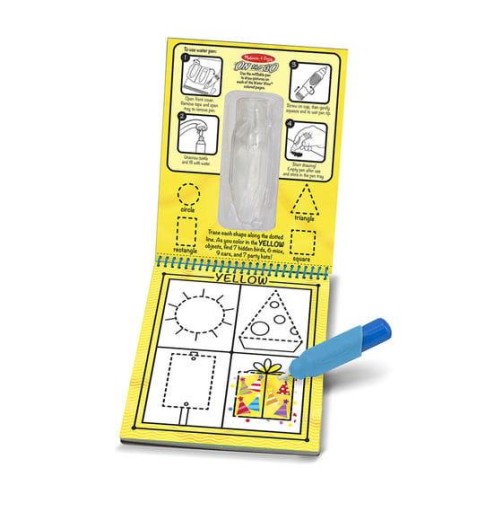 Melissa & Doug: Vodová maľovanka na opakované použitie