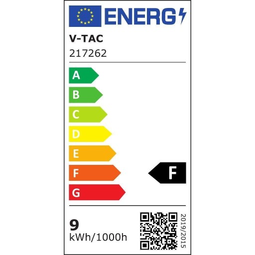 V-TAC LED žiarovka 8,5W E27 A60 VT-2099 6500K 806lm