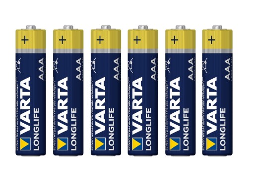 Batéria Varta Longlife AAA - 6ks LR03
