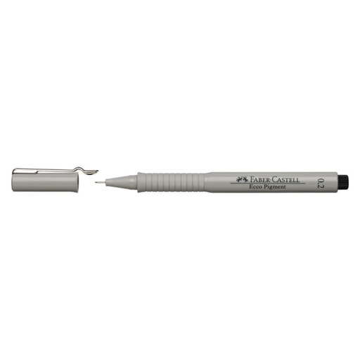 FABER-CASTELL jemná linka 0,2 mm - čierna