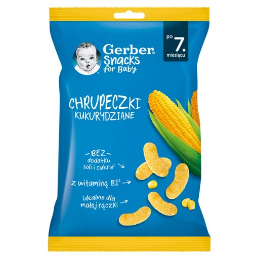 Gerber Corn Puffs po 7 mesiacoch 28g