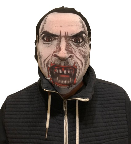 Upírska maska gróf Dracula Dracula zlodej