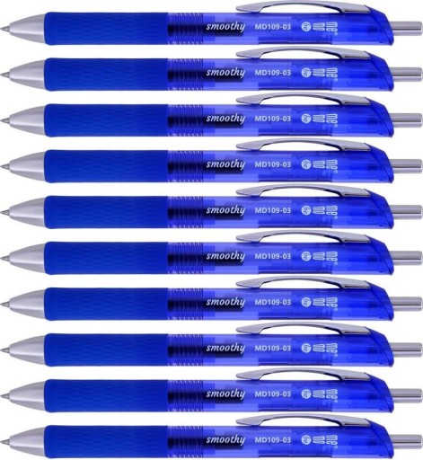 MemoBe Smoothy gélové pero 0,5 mm modré x5