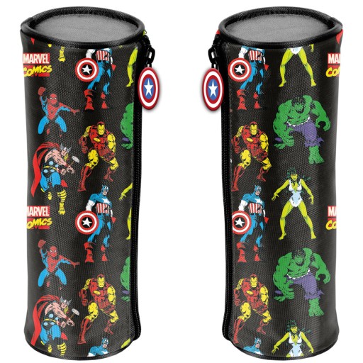 Avengers Tubusové puzdro na ceruzku okrúhle School Paso Avengers Boys