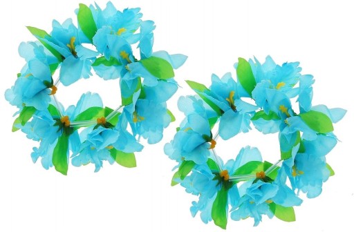 Hawaiian Bracelets Wristbands Aloha Hawaiian Party Hawaii 2 ks.